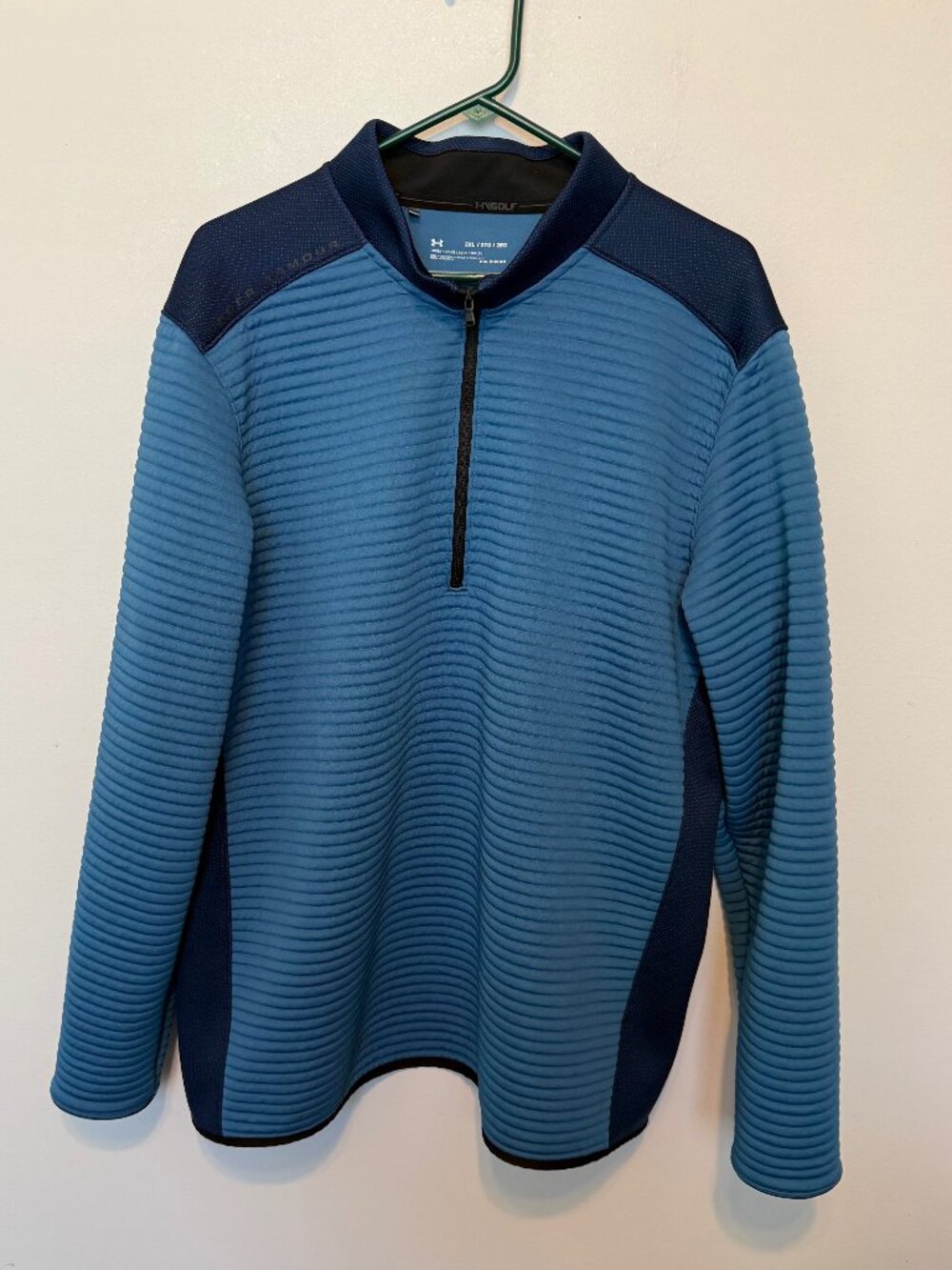 Under Armour Cold Gear 3/4 Zip Jacket Size 2XL